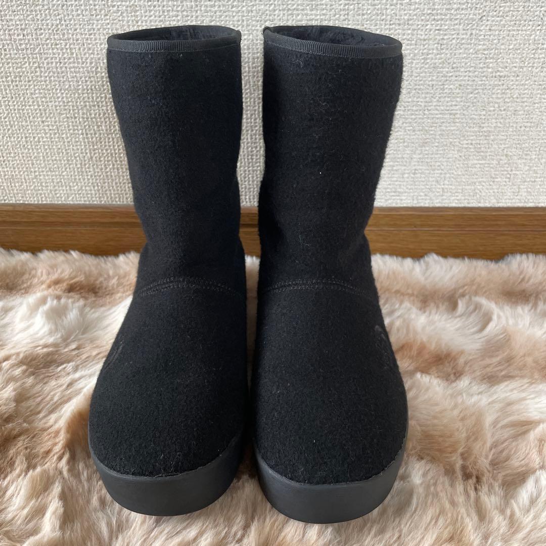 【美品】THE NORTH FACE ブラック ムートンブーツ　24cm