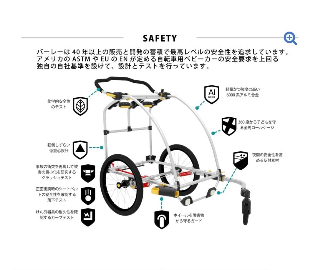 Burley BEE 未開封　バーレー　サイクルトレーラー　チャイルドトレーラー