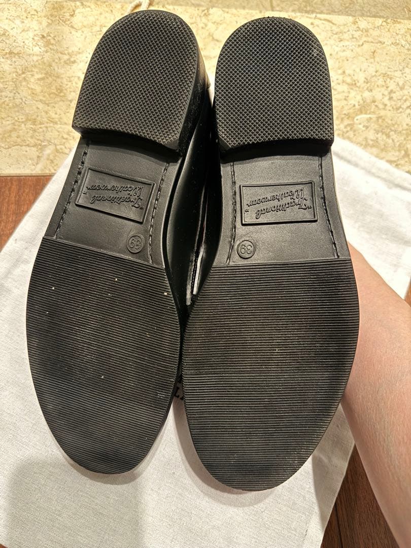 美品★traditional whetherwear レインローファー