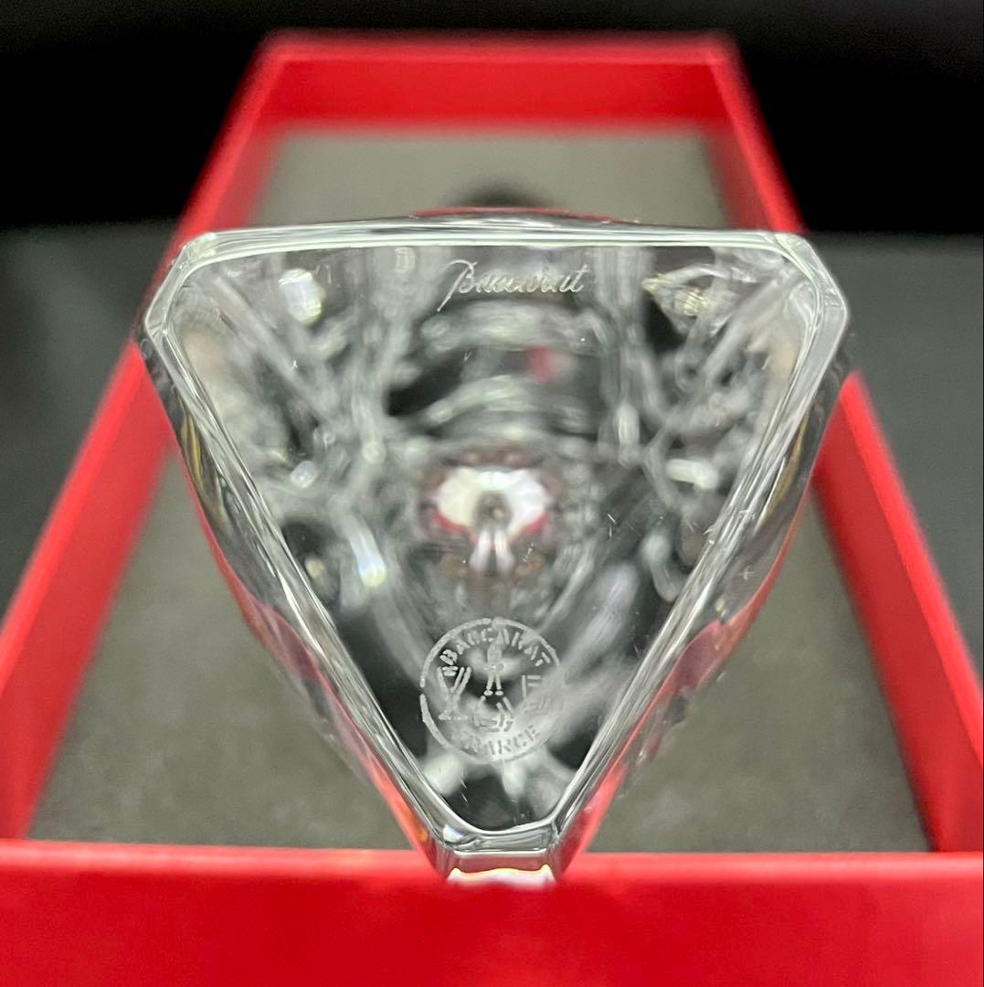 c*e様 【美品・箱付き】バカラ／クリスタル 花瓶 フラワーベース 一輪挿し 花