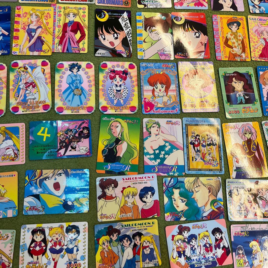 ゆ*う様 セーラームーン トレーディングカードセット 約100枚以上