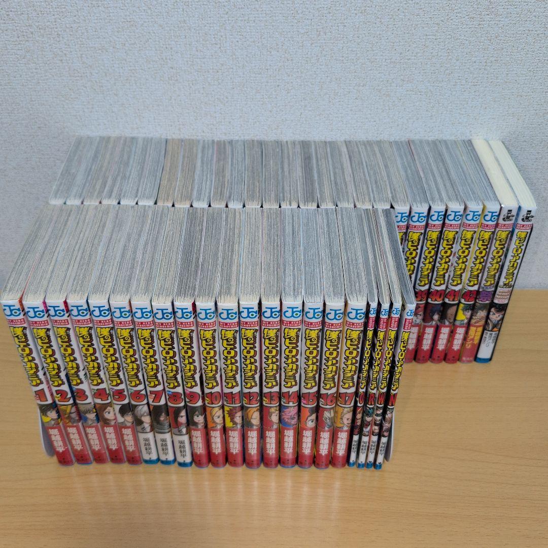 【シュリンク付新品あり】僕のヒーローアカデミア 全42巻＋関連本6冊＋オマケ3点