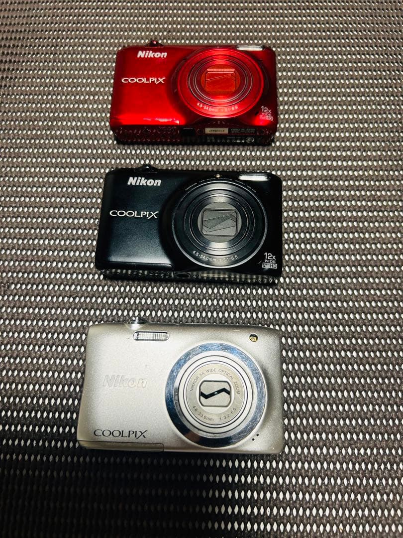 Nikon COOLPIX デジタルカメラ 3台セット　ジャンク