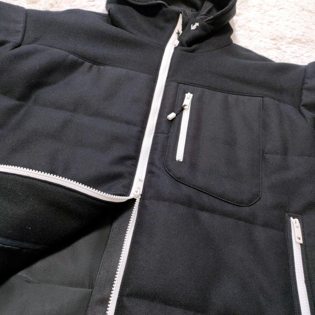 【美品】ザ・リラクス　定価9.4万　ジップアップ　フーデッド　高機能中綿ブルゾン
