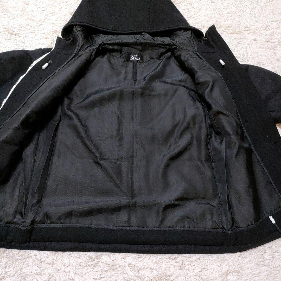 【美品】ザ・リラクス　定価9.4万　ジップアップ　フーデッド　高機能中綿ブルゾン