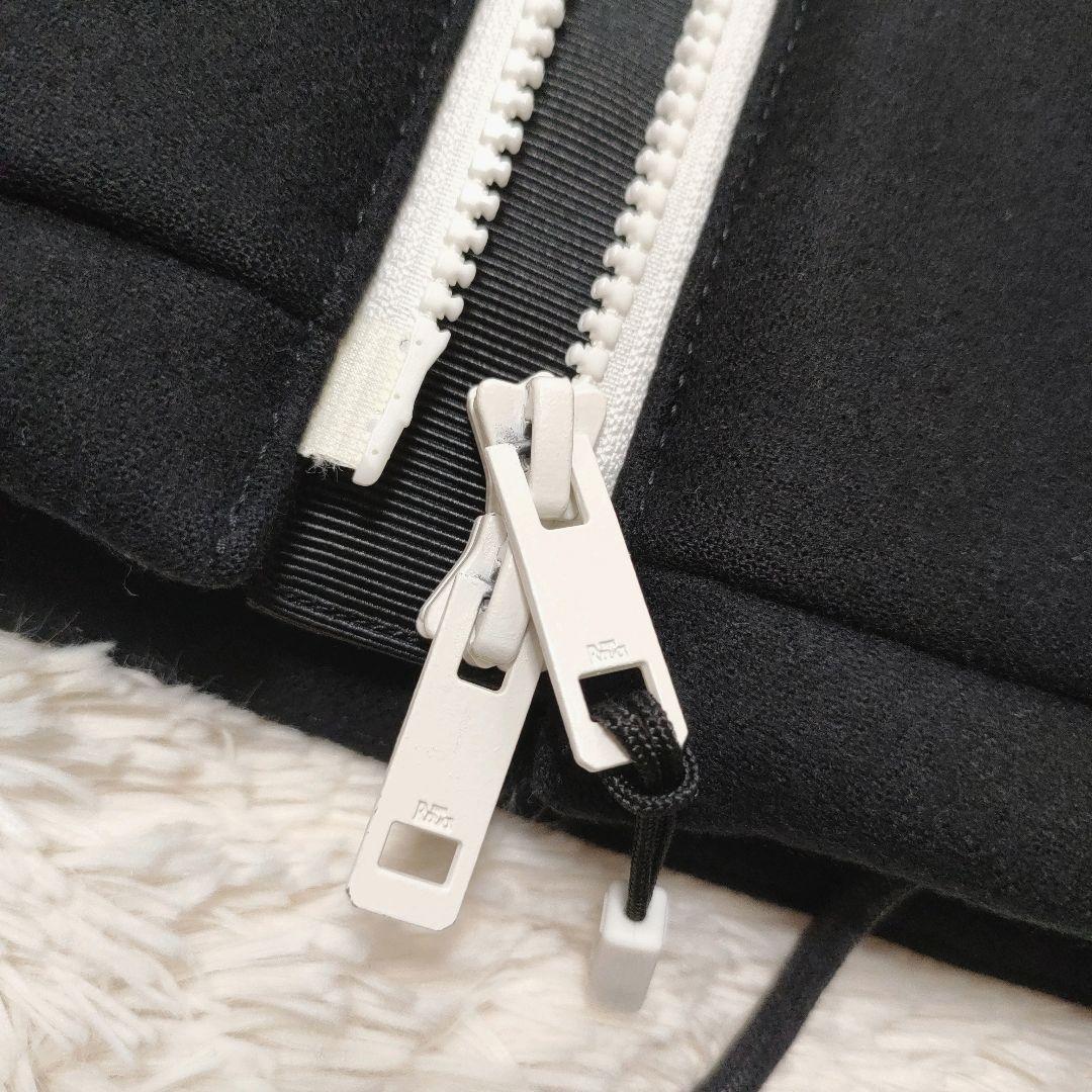 【美品】ザ・リラクス　定価9.4万　ジップアップ　フーデッド　高機能中綿ブルゾン