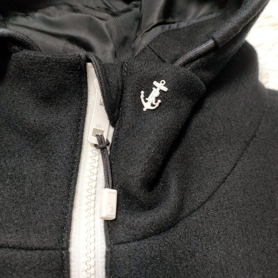 【美品】ザ・リラクス　定価9.4万　ジップアップ　フーデッド　高機能中綿ブルゾン