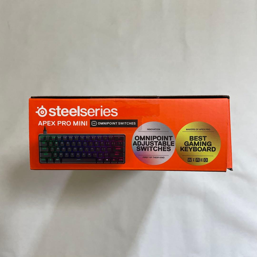 【新品・未使用】スティールシリーズ Apex Pro Mini