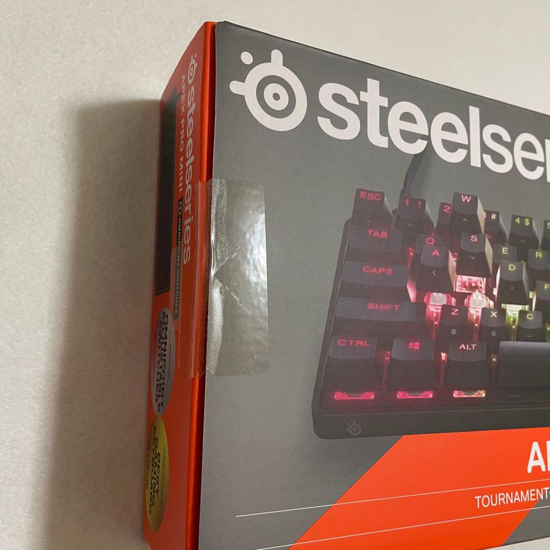 【新品・未使用】スティールシリーズ Apex Pro Mini