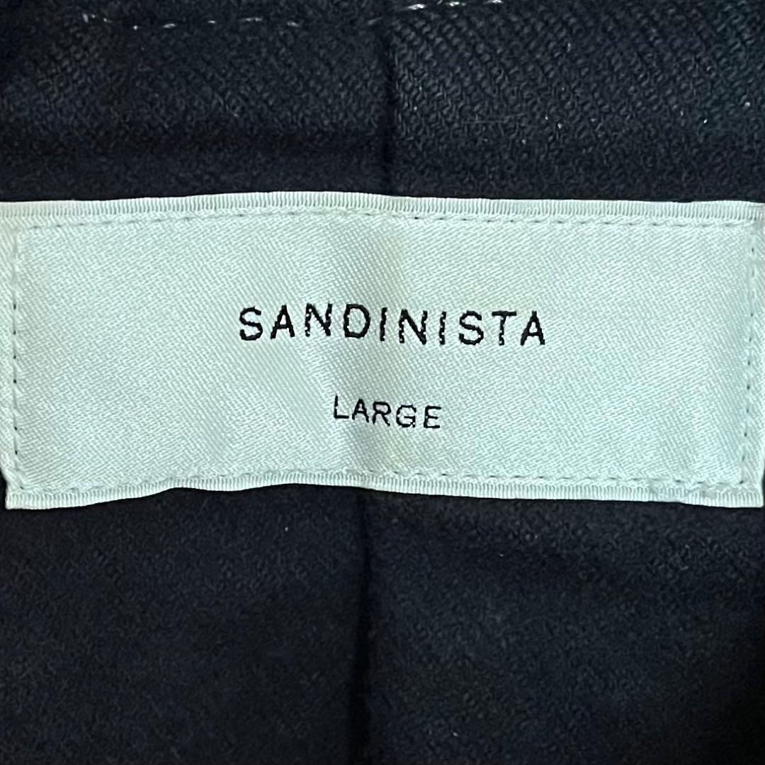 【希少❗️良品】 SANDINISTA ブラウン レザージャケット L
