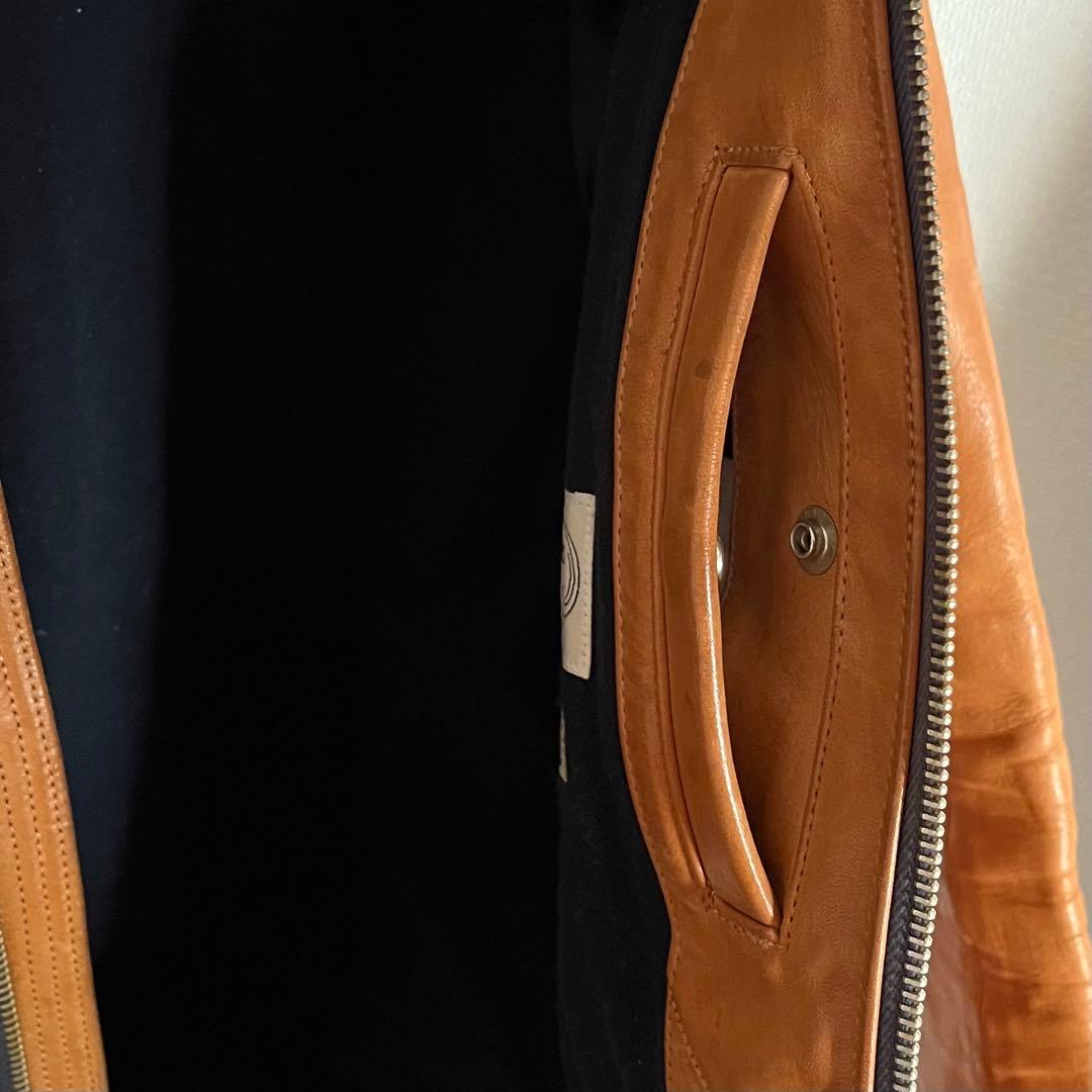 【希少❗️良品】 SANDINISTA ブラウン レザージャケット L