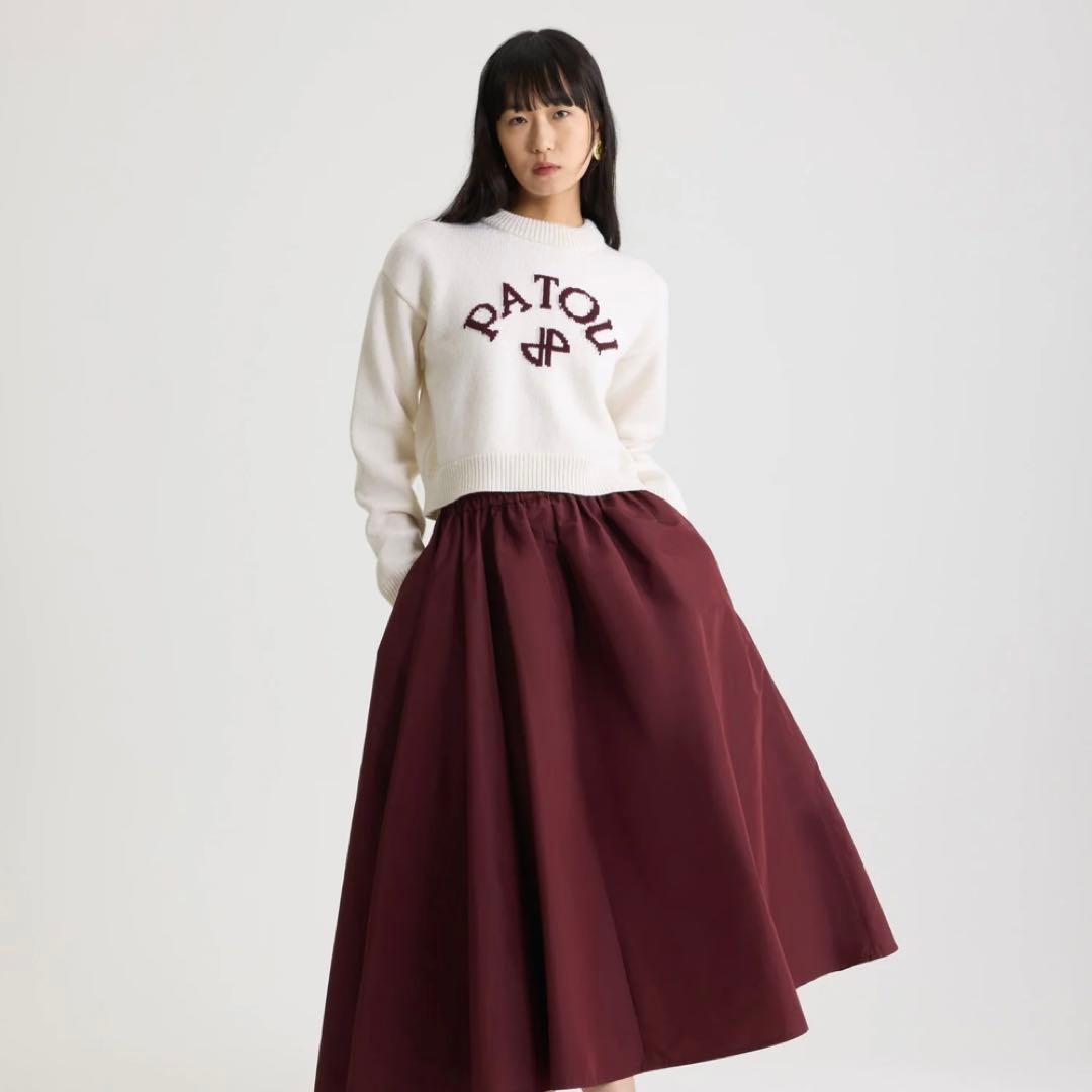 最終価格！新品未使用！2025秋冬新作 ウール＆カシミア ロゴセーター