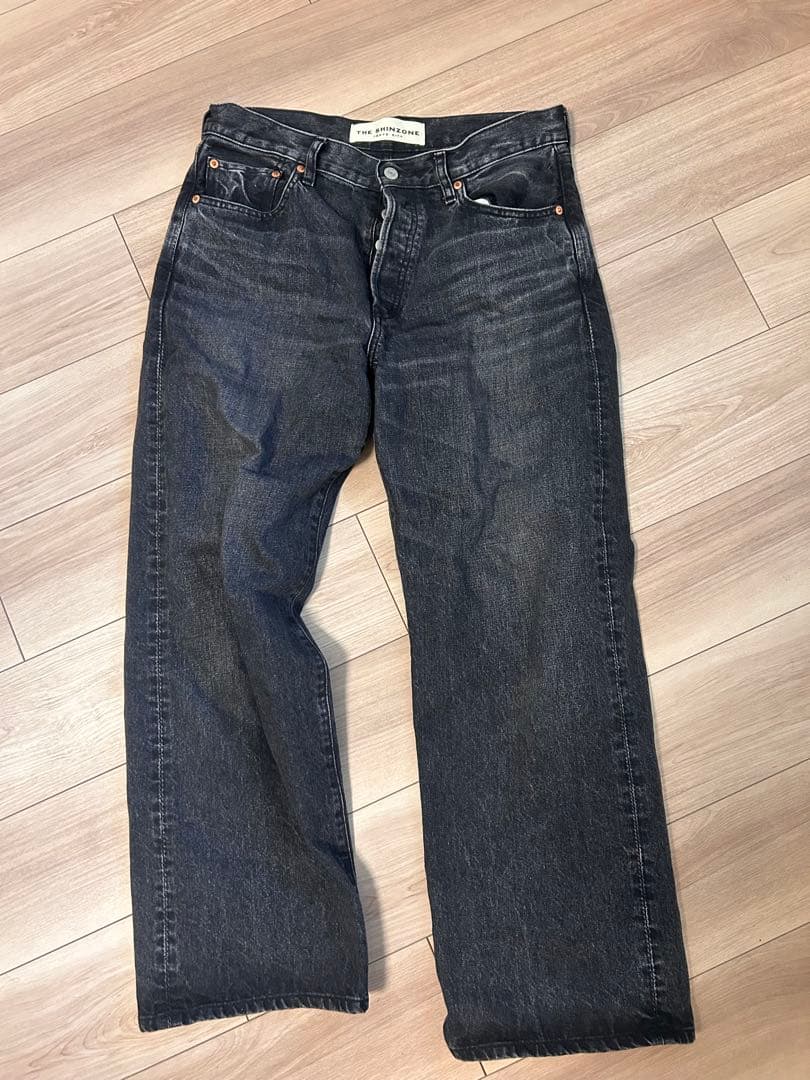 パンツ The Shinzone BAGGY JEANS / BLACK