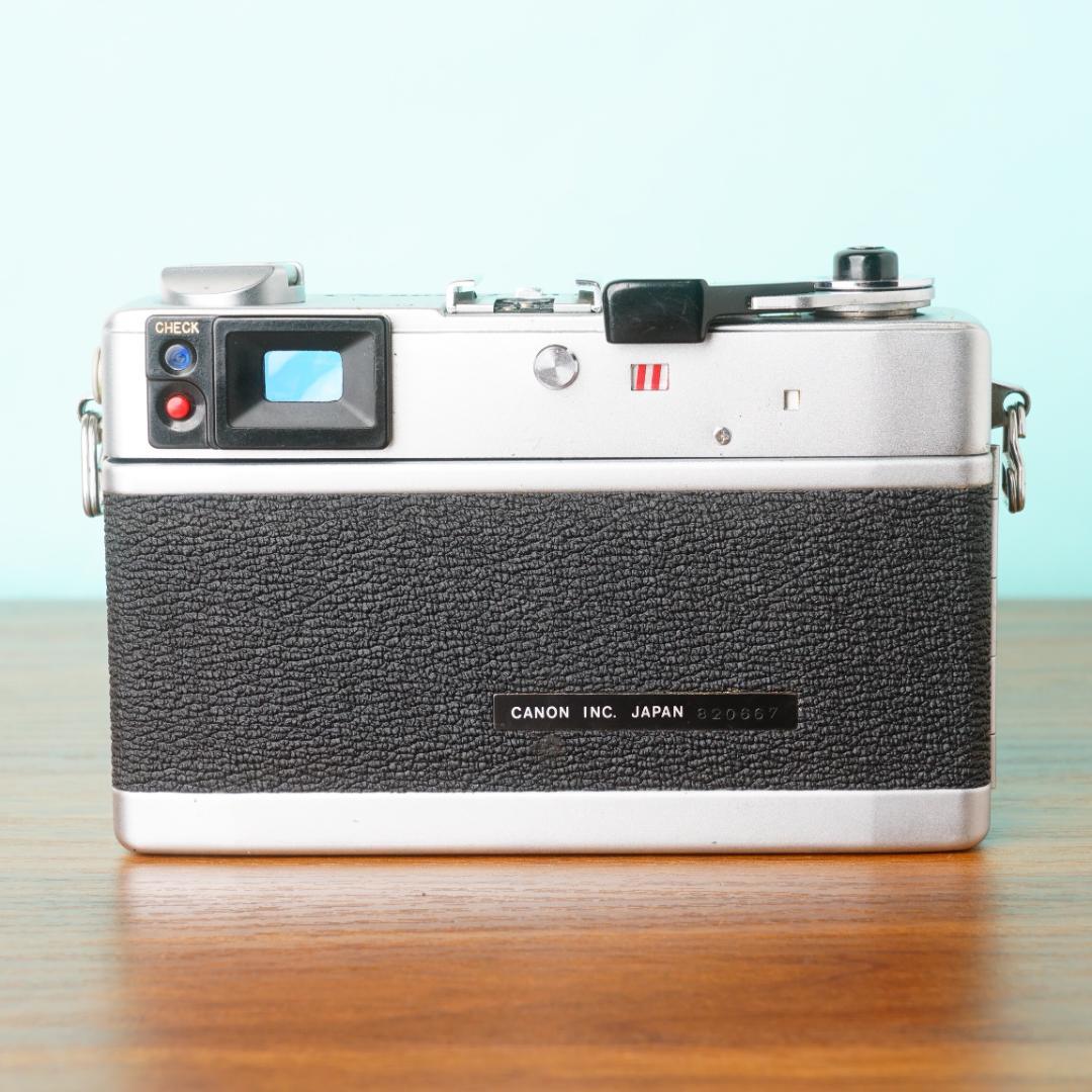 完動品◎Canon ニューキャノネットQL17 G-III フィルムカメラ 67