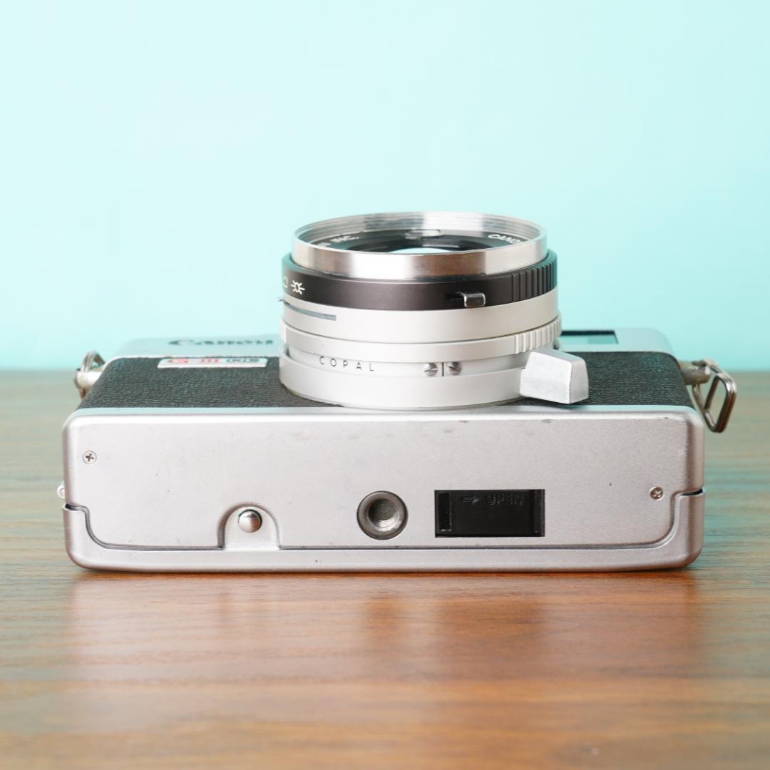 完動品◎Canon ニューキャノネットQL17 G-III フィルムカメラ 67
