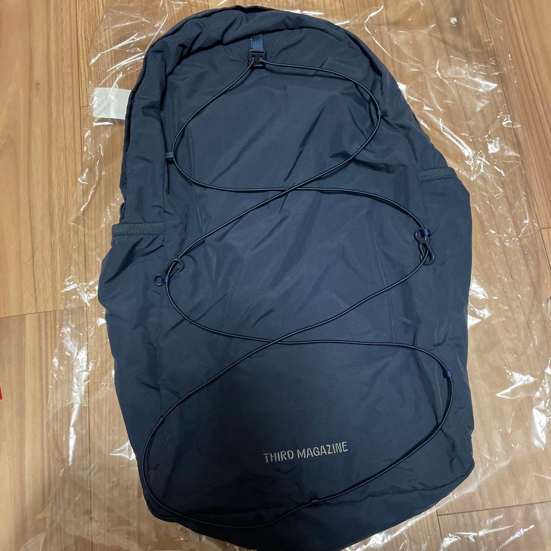VERY別注　サードマガジン　ロゴパッカブルバックパック