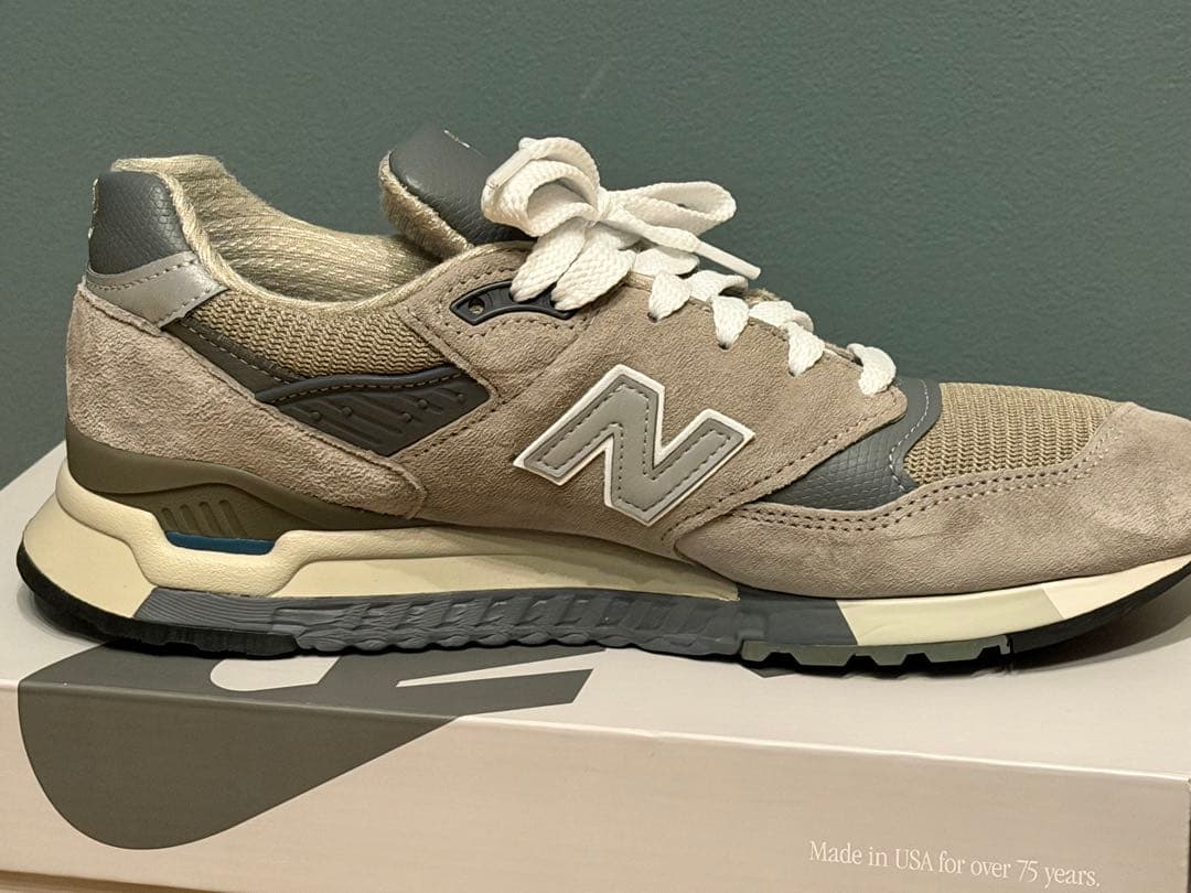 【値下げ】New Balance 998 グレー 27cm