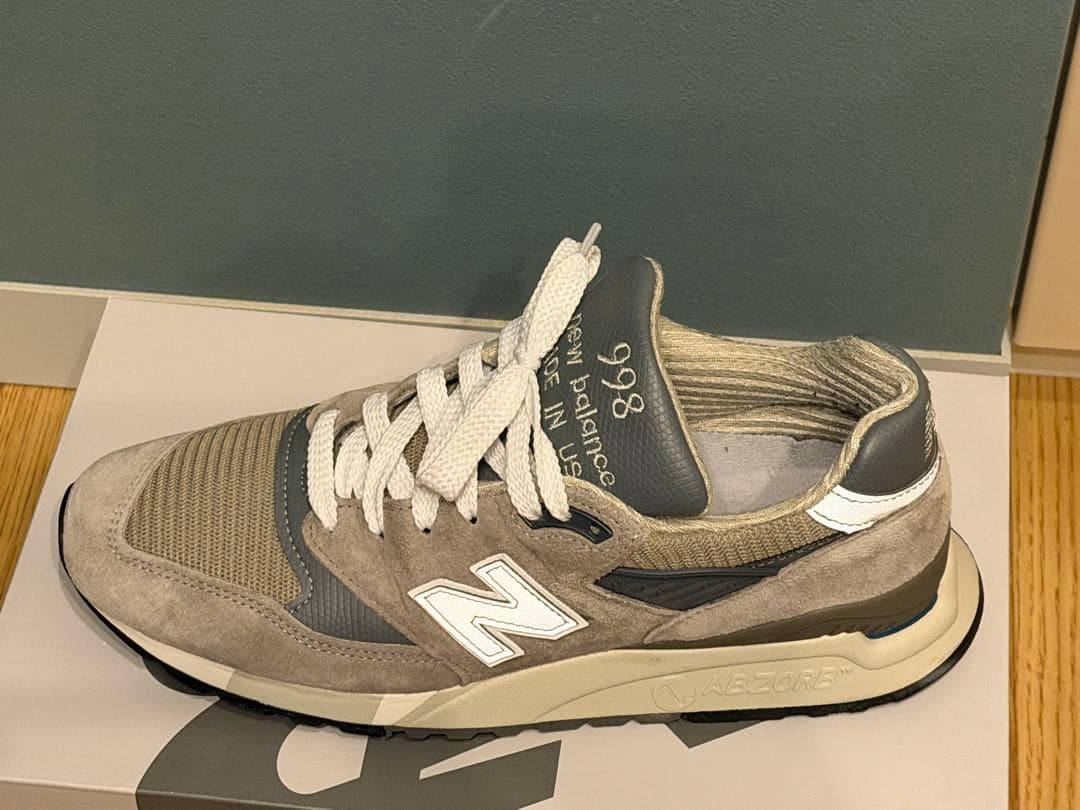 【値下げ】New Balance 998 グレー 27cm