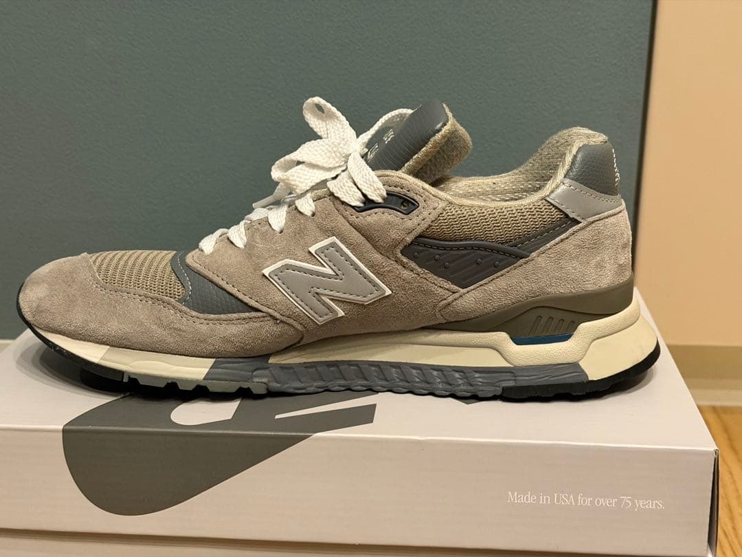【値下げ】New Balance 998 グレー 27cm