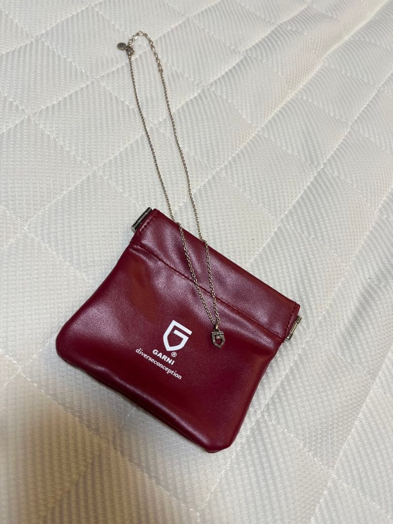 GARNI シルバー ネックレス ポーチ付き