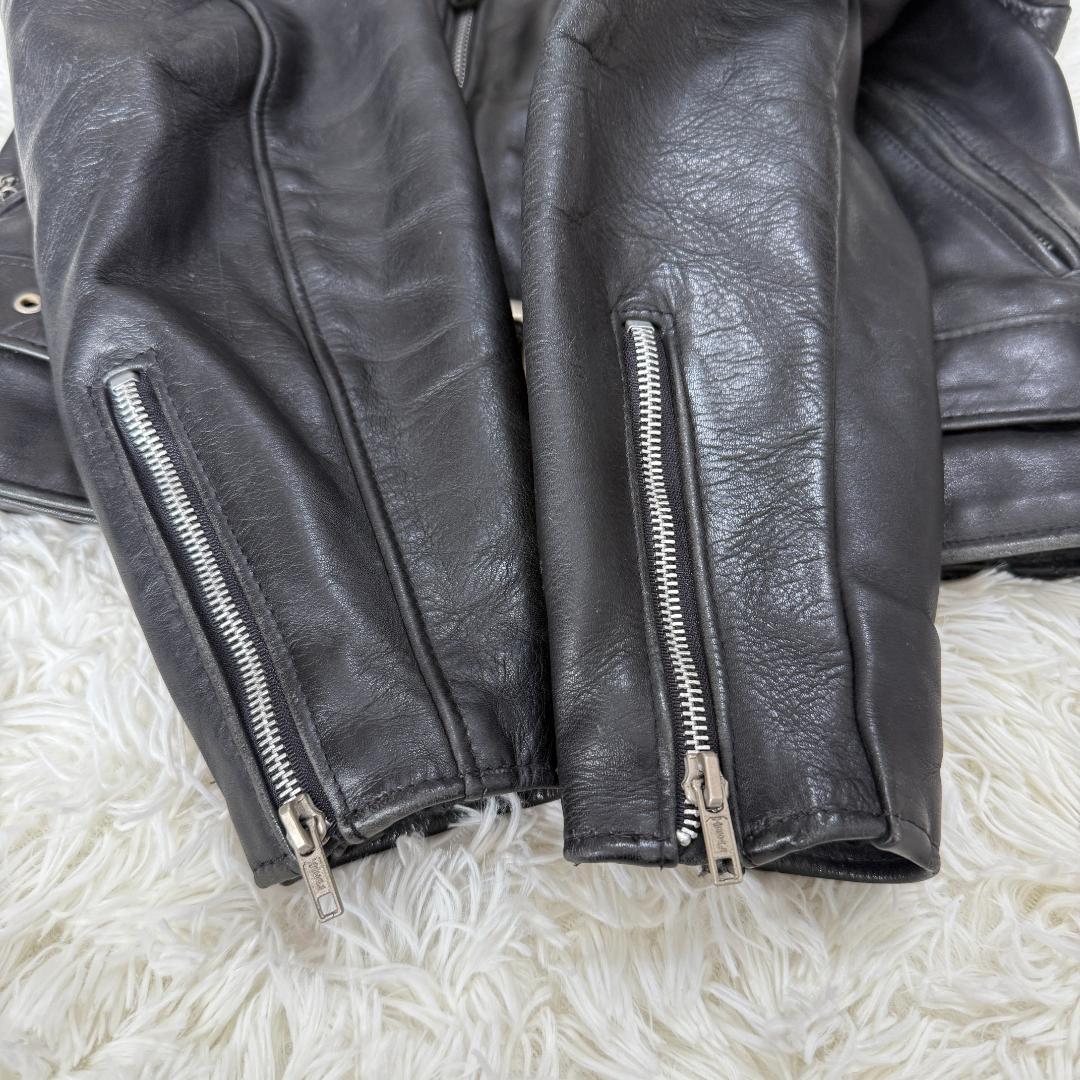 ナツ様✨米国製 schott ダブルライダースジャケット 613 ワンスター