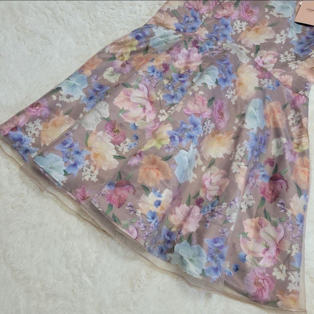 新品 エイミーイストワール Jamie flower コンビマーメイドスカート