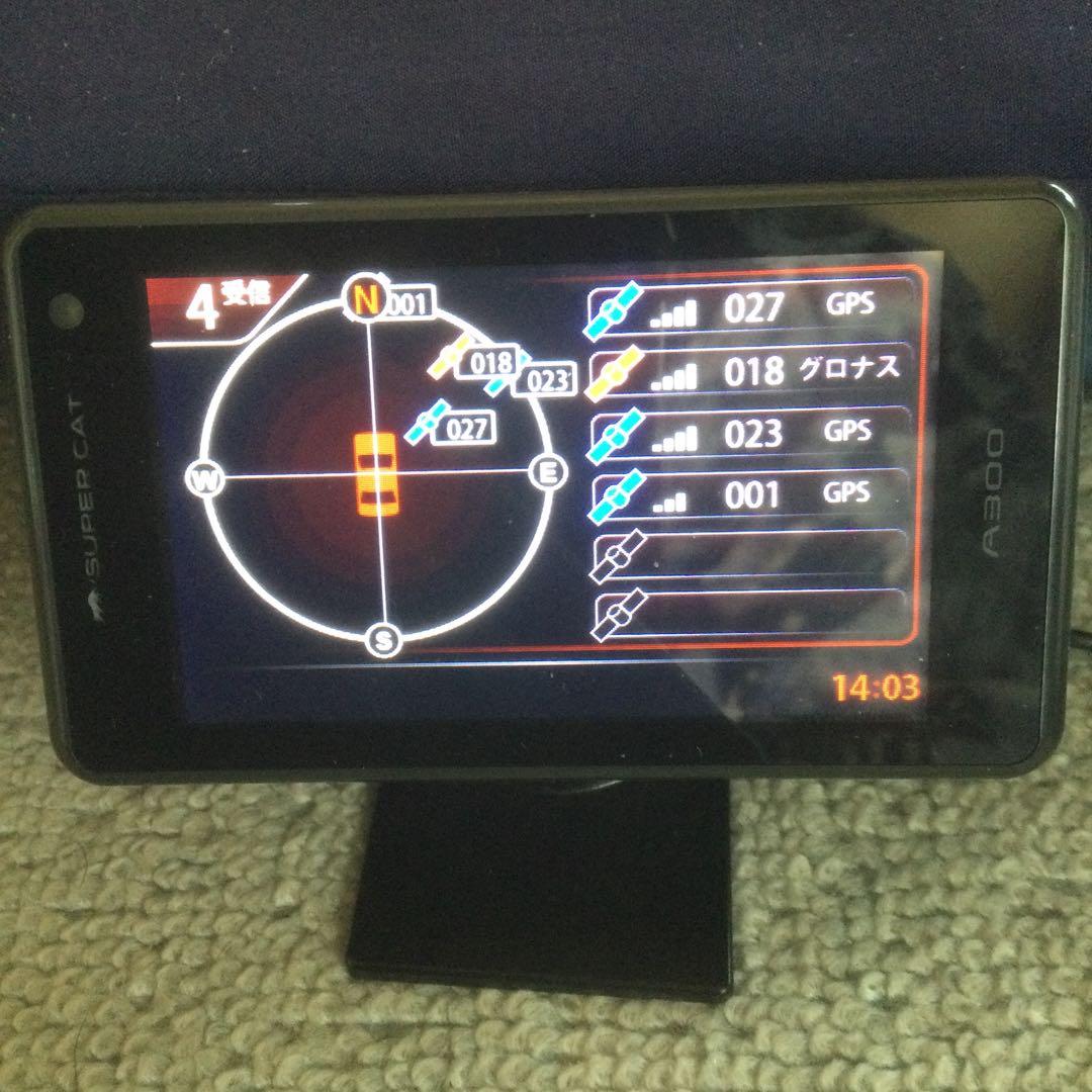 最新データ更新済み　ユピテルレーダー探知機　A300 中古