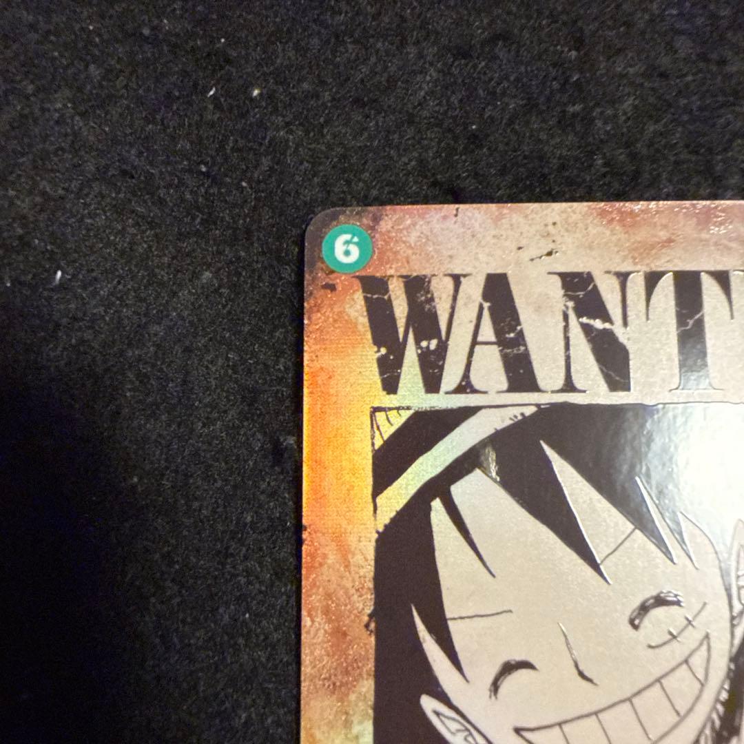 ワンピースカード　モンキー・Ｄ・ルフィ　パラレル　手配書　SP OP13-118