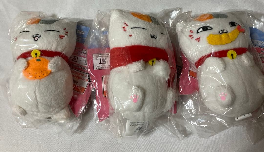 夏目友人帳／ニャンコ先生／黒ニャンコ／ぬいぐるみ／マスコット／まとめ売り／レア