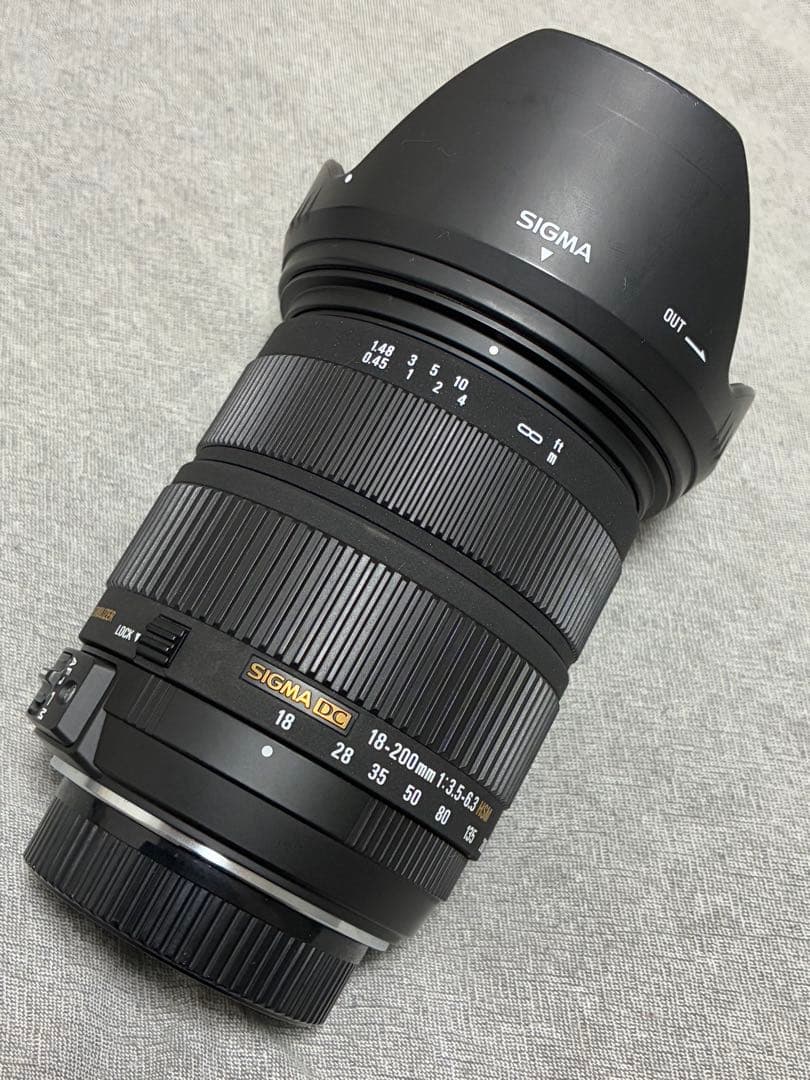 ⭐️美品⭐️ SIGMA DC 18-200mm f3.5-6.3 HSM ニコン用