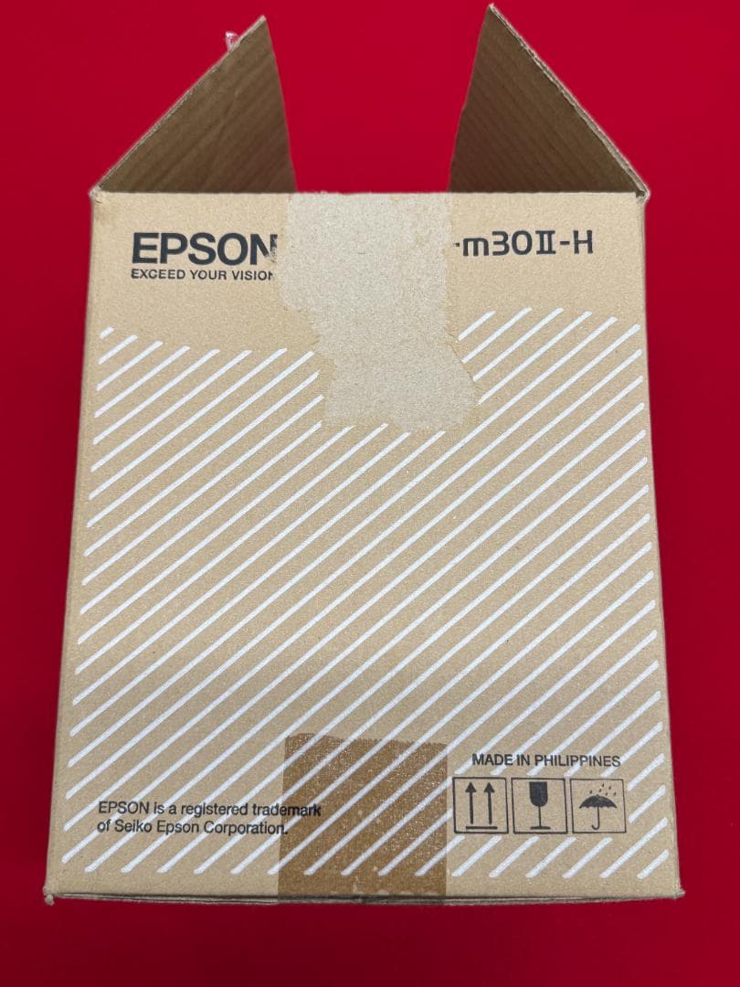 使用極少 EPSON TM-m30Ⅱ-H ブラック レシートプリンター ⑭