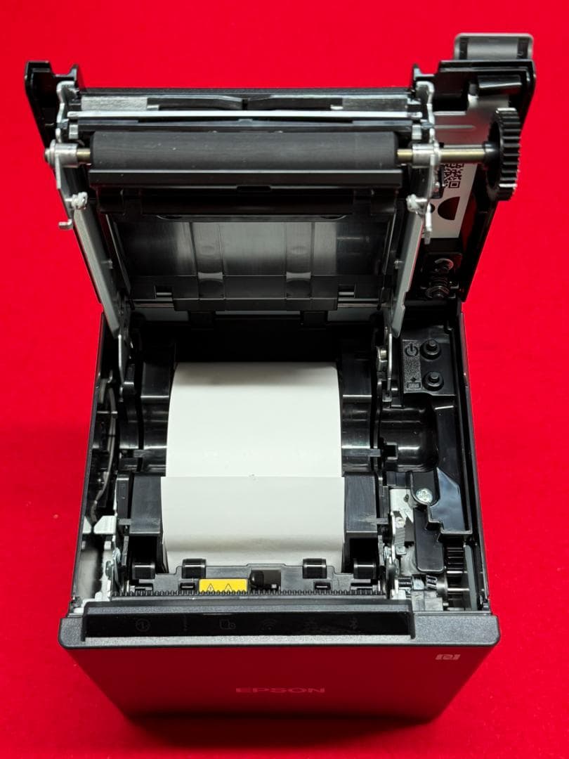 使用極少 EPSON TM-m30Ⅱ-H ブラック レシートプリンター ⑭