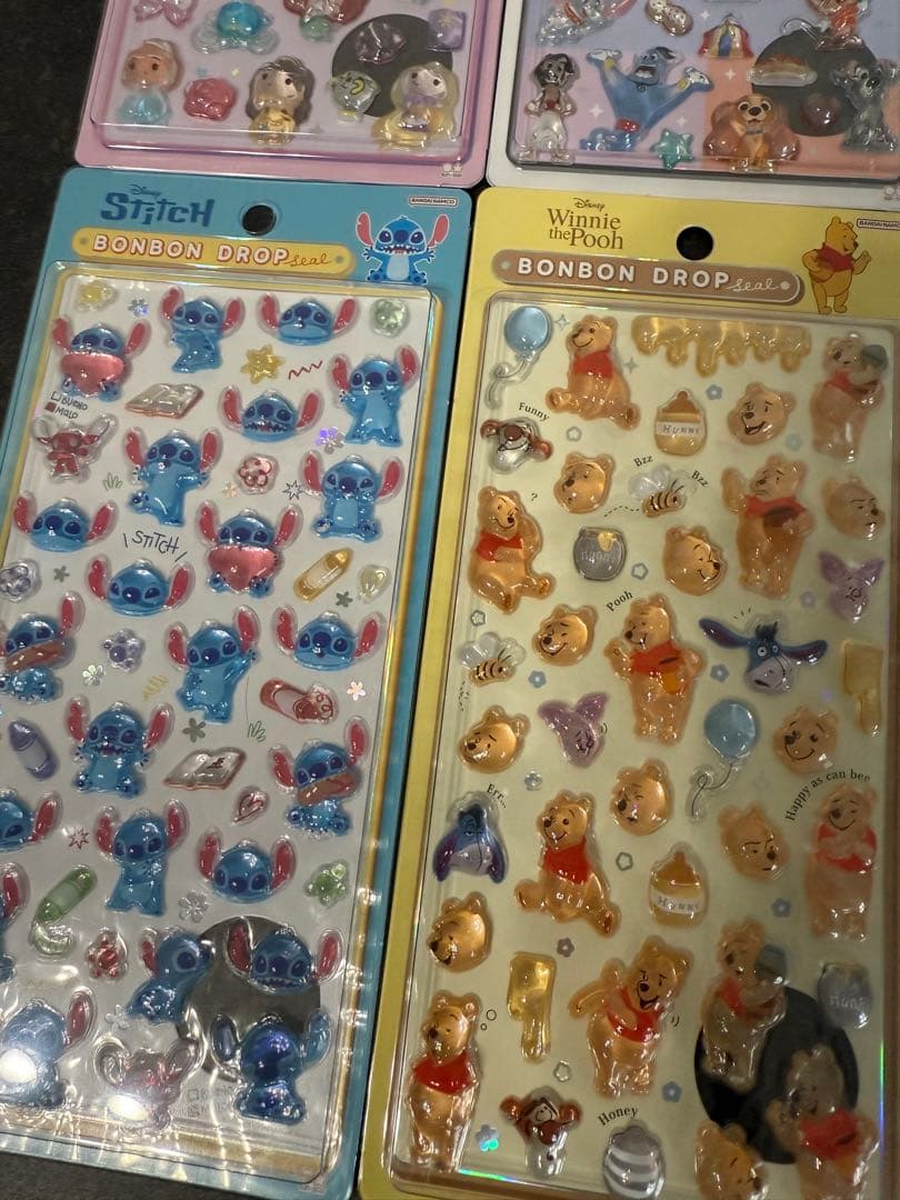 【正規品】ボンボンドロップシール　ディズニー