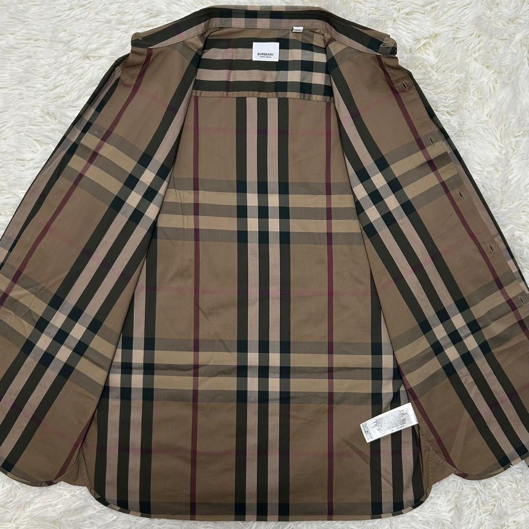 【極美品/現行】バーバリーロンドンイングランド シャツ 長袖シャツ ボタンダウン