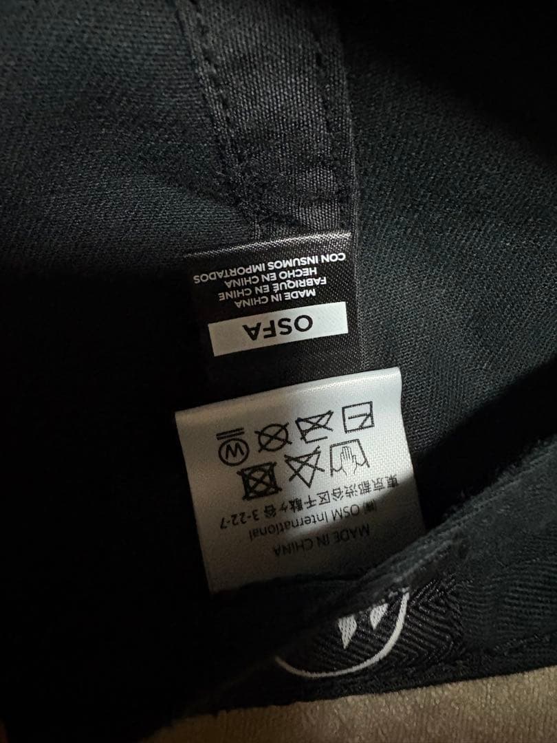 マイラン　キャップ　ブラック