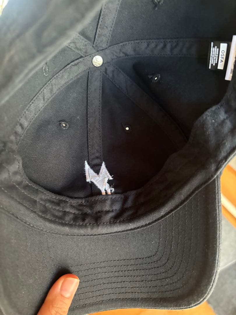 マイラン　キャップ　ブラック