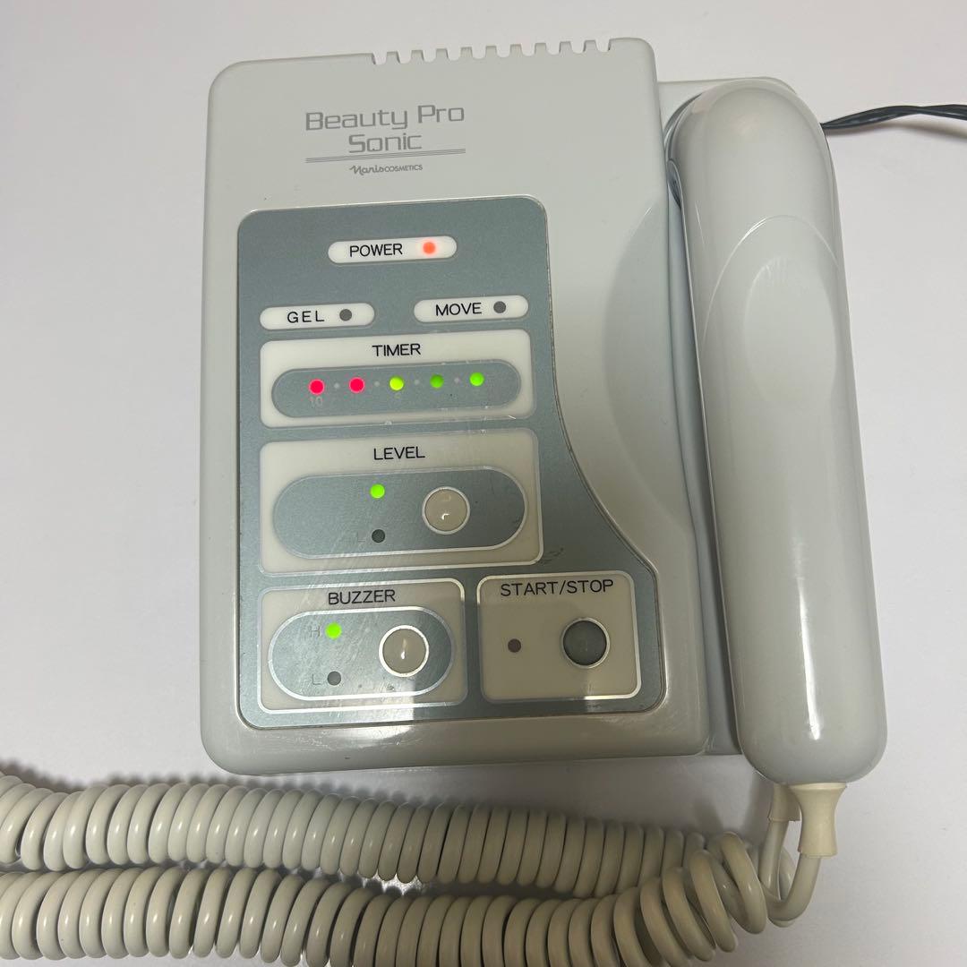 【動作良好】 ナリスBeautyProSonicソニック超音波 美顔器ケース付き