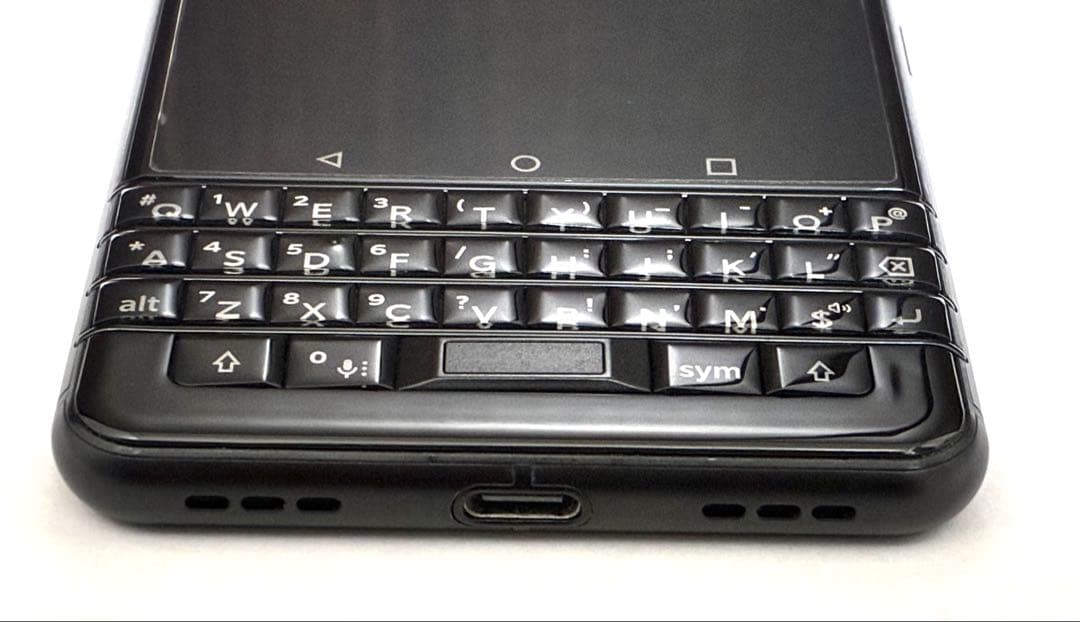 blackberry key one blackedition日本語SIMフリー