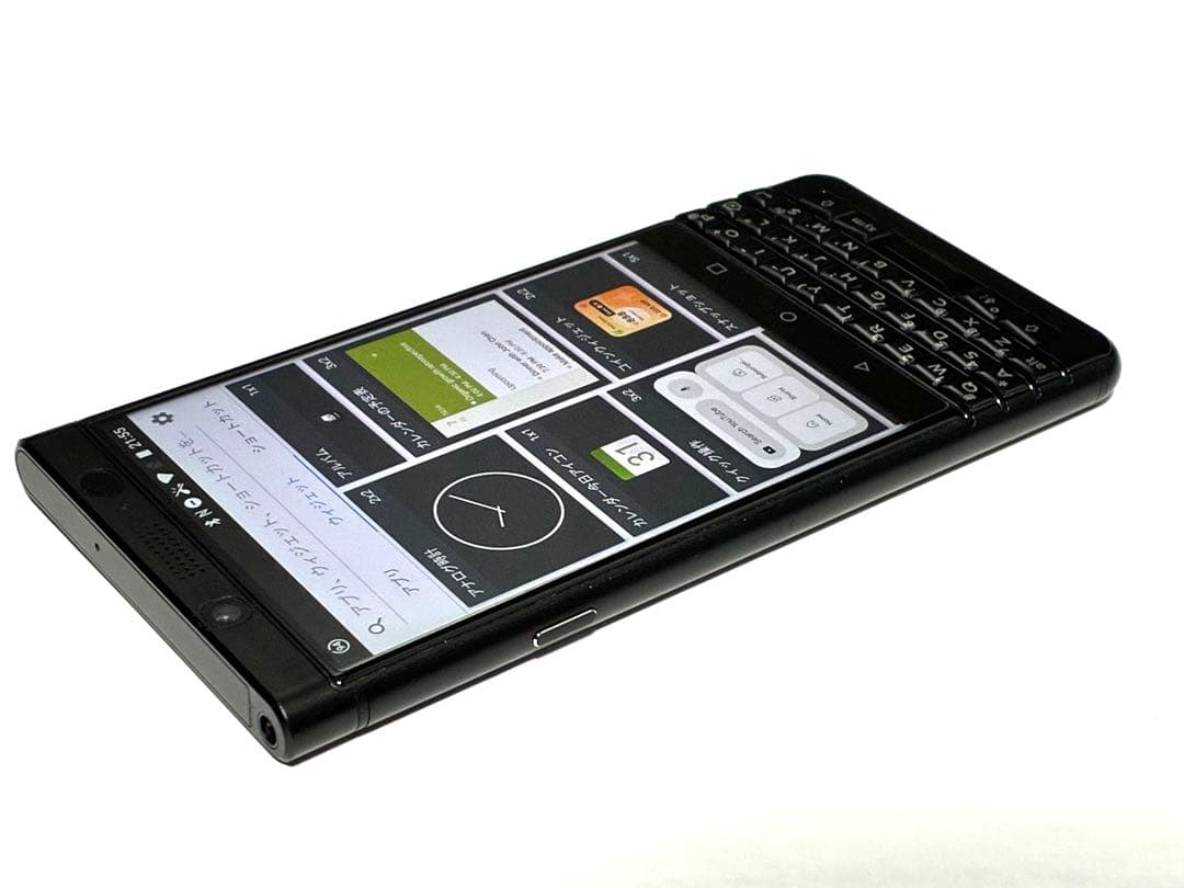 blackberry key one blackedition日本語SIMフリー