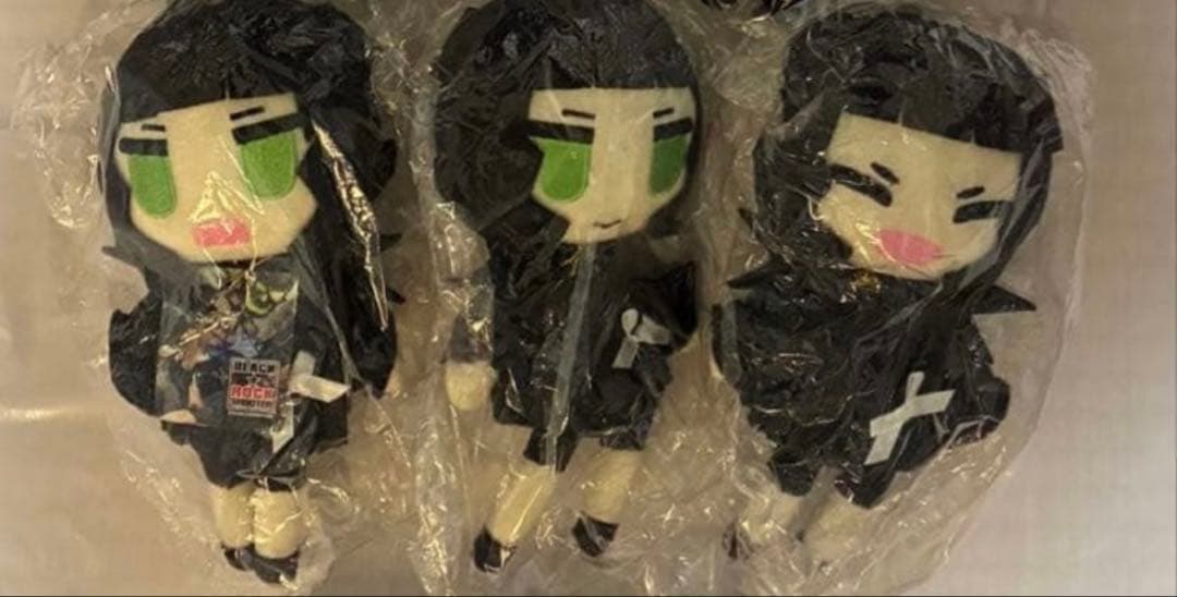 ブラックロックシューター デッドマスター ぬいぐるみ 3種セット