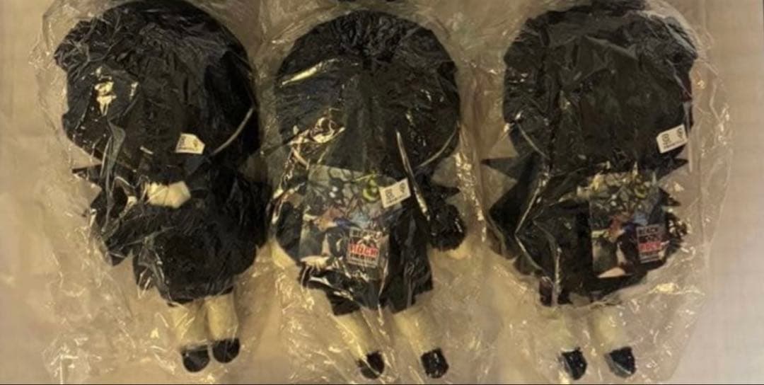 ブラックロックシューター デッドマスター ぬいぐるみ 3種セット