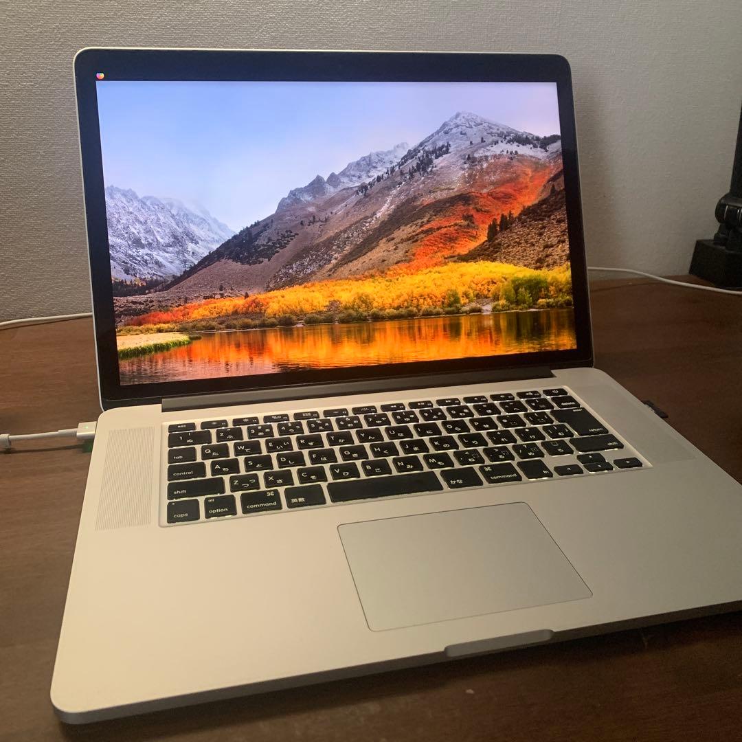 MacBook Pro Mid 2012 Retina ストレージ欠品