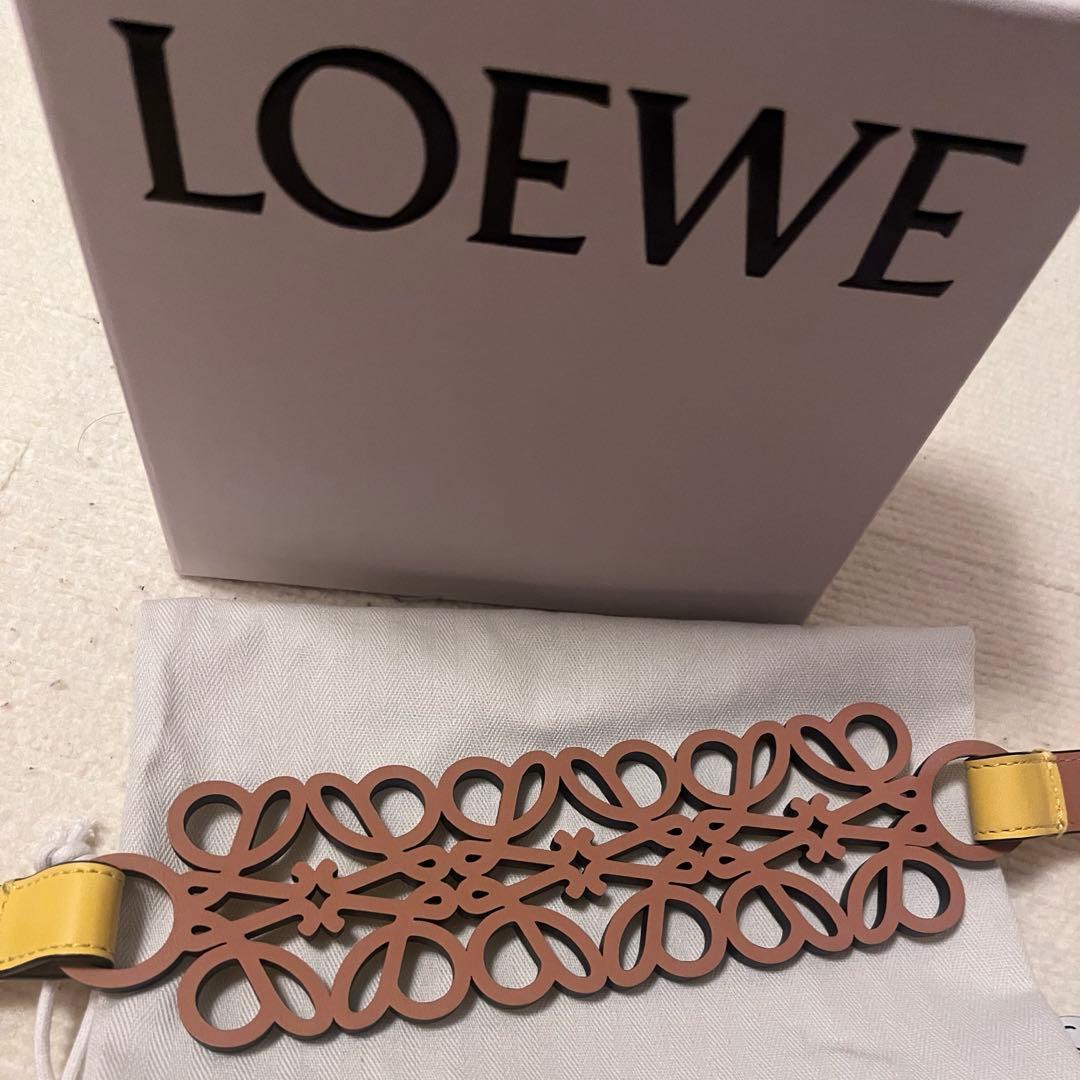 a*s様 [美品]ロエベ　アナグラムカットアウトベルト　LOEWE