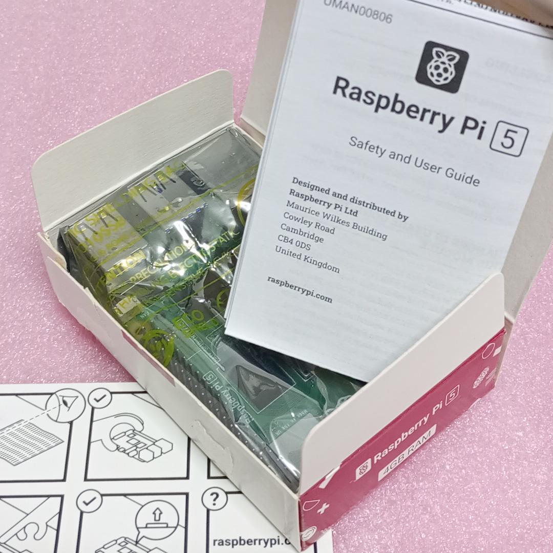 新品同様 Raspberry Pi 5 4GB RAM ラズベリーパイ本体