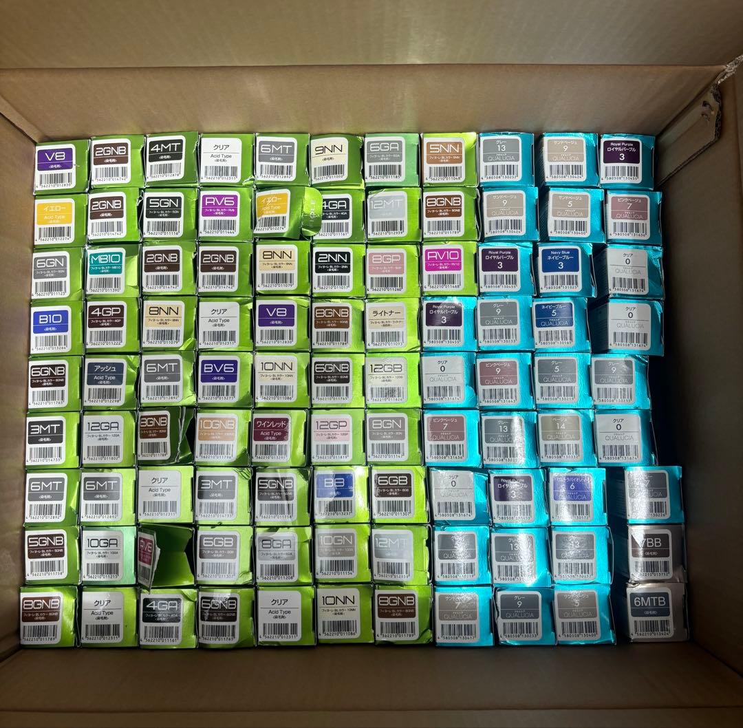 BLカラー127本セット＋おまけイルミナカラー付き　 1本100円