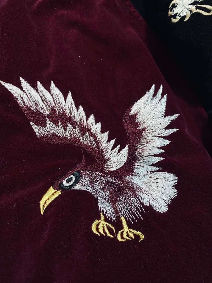 別珍 TEN CARAT USA 虎龍鷲 日本限定 スカジャン vintage