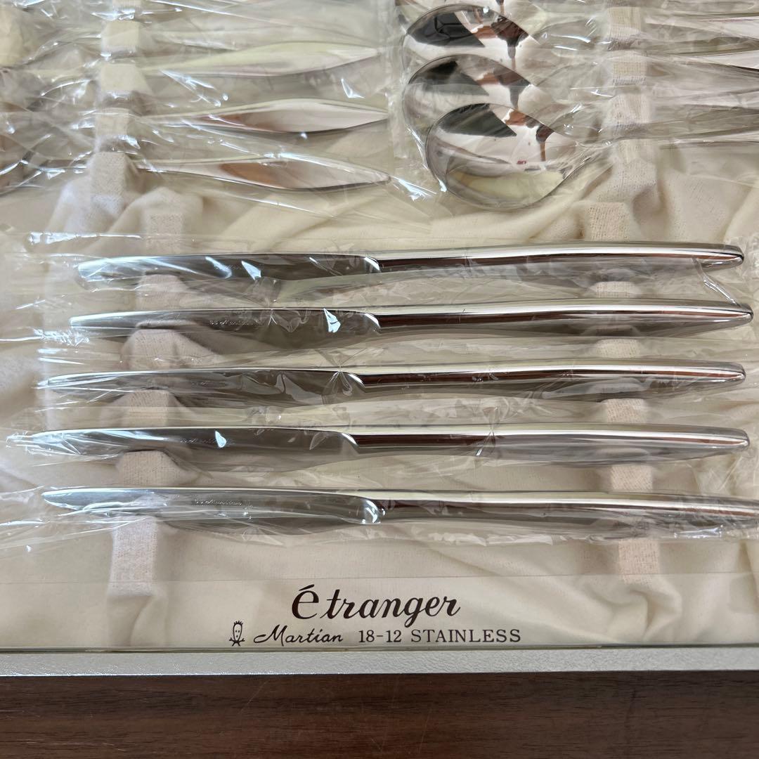 未使用品！マーシャン　カトラリーセットエトランゼ　25本　18-12ステンレス