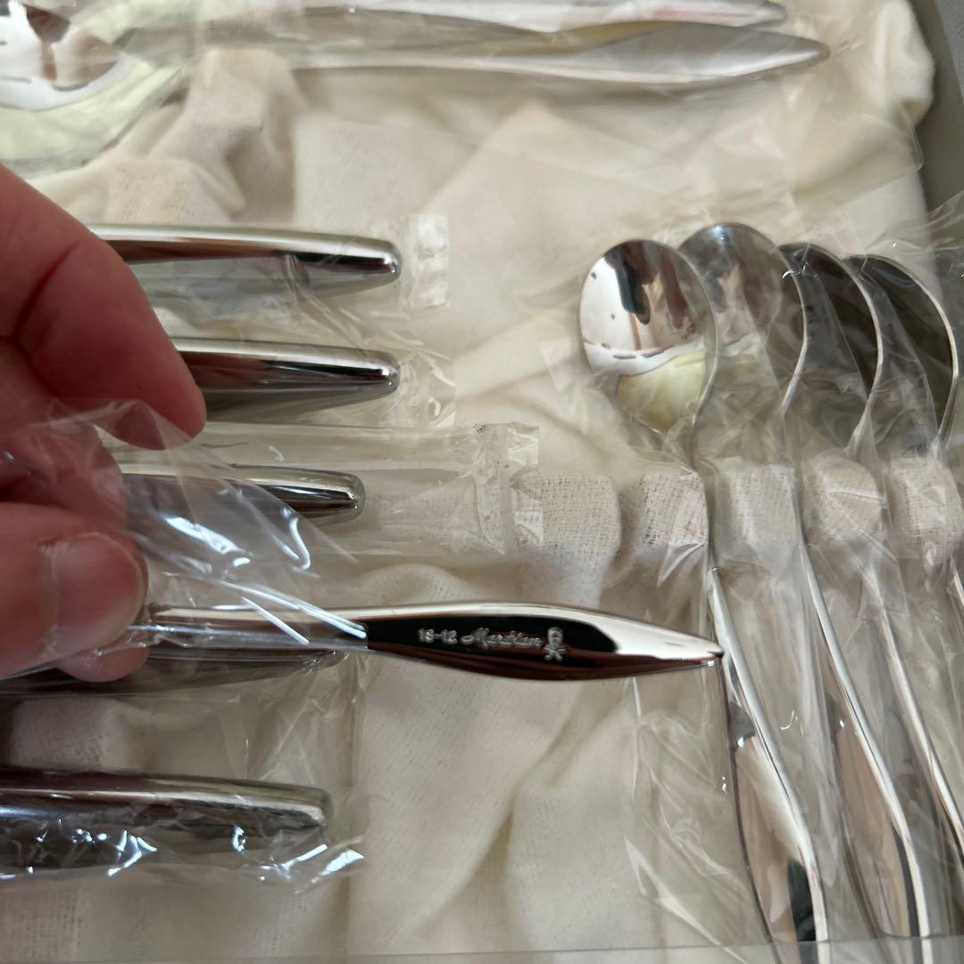 未使用品！マーシャン　カトラリーセットエトランゼ　25本　18-12ステンレス