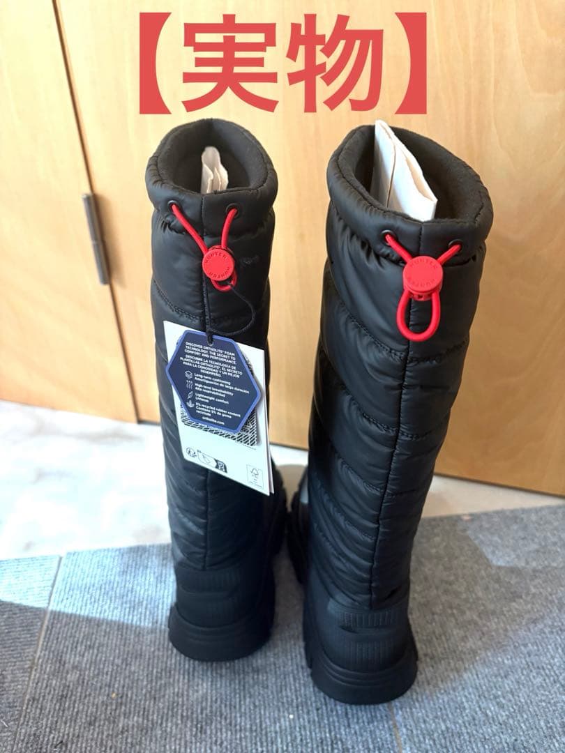 【新品・未使用】　HUNTER スノーブーツ　25cm相当（EU39／UK6）