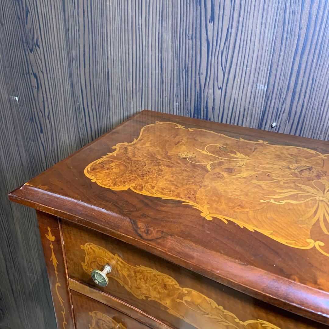 パ*ラ様 イタリア　アンティーク　象嵌